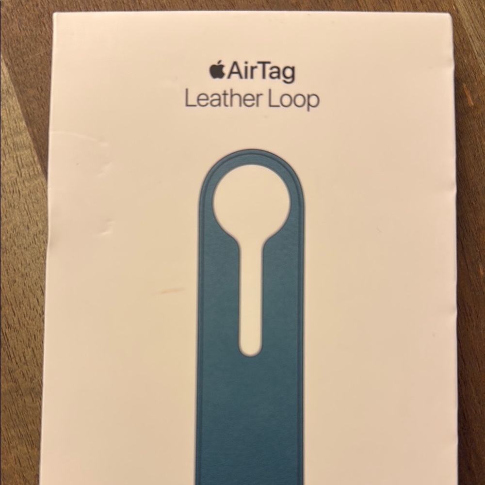 Apple AirTag Leather Loop - Green